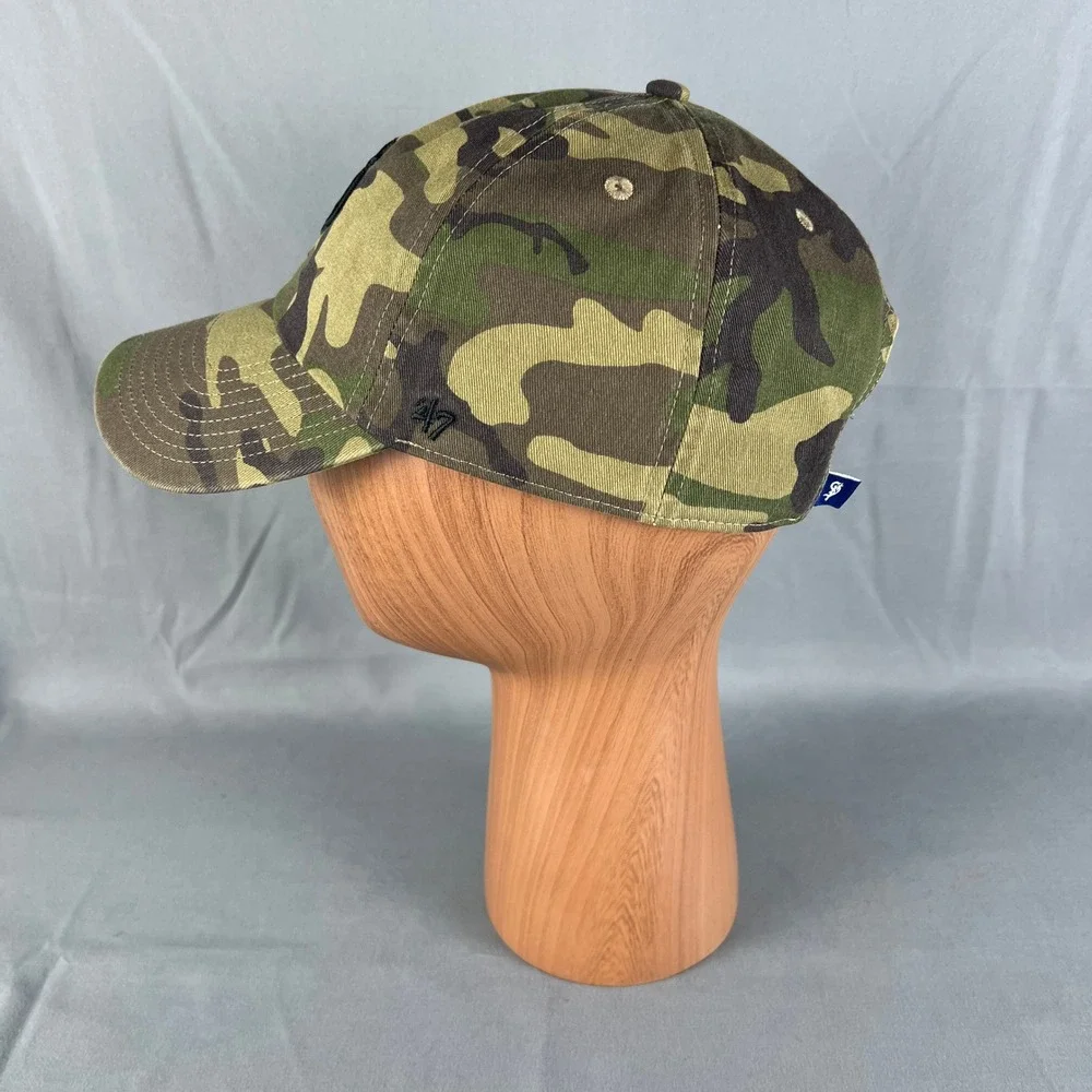 St. Paul Saints Cap Hat Men One Size Multicolor Camo '47 NBA Basketball Sports